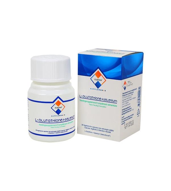 Custom Supplements Glutathione+Selenium (30 Adet)
