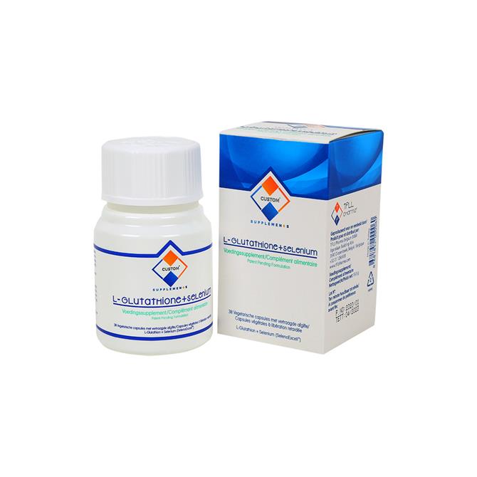 Custom Supplements Glutathione+Selenium (30 Adet)
