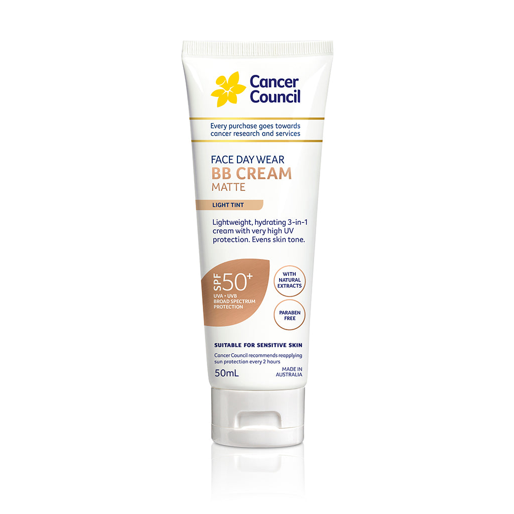 CANCER COUNCIL FACE DAY WEAR BB CREAM MATTE (LIGHT TINT) 50 ML