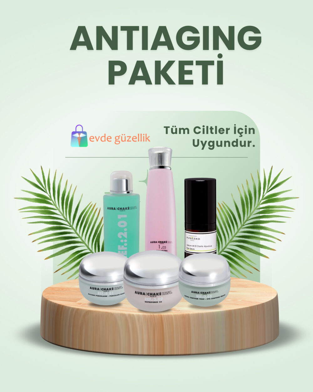 ANTIAGING PAKETİ (TÜM CİLTLER)