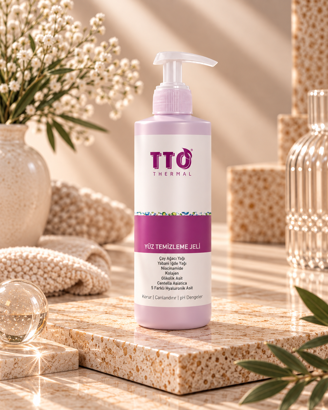 TTO Yüz Temizleme Jeli 200 ML